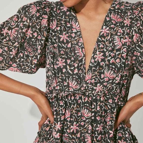 Cleobella Lauren Mini Dress in Fan Print - Picture 13 of 13